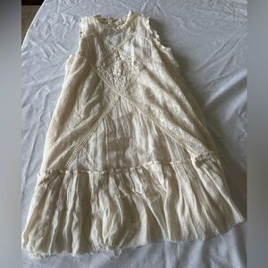 Free People Dress size Small
Color: Cream